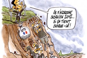 dessin : Faut-il encore s'accrocher à l'euro ?