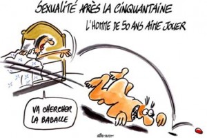 dessin : La sexualité après 50 ans