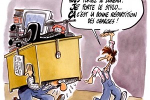 dessin : La protection des jeunes apprentis