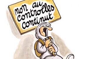 Dessin : Manifestation des lycéens