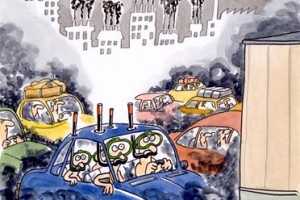 La pollution à l'ozone sur les routes des vacances