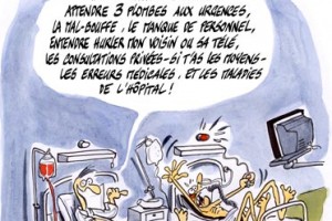 dessin : Faut-il réformer l'hôpital ?