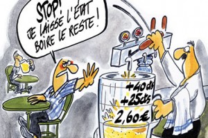 la taxe sur la bière