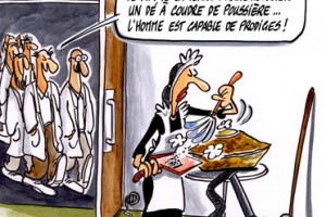 dessin de presse : Le retour de la sonde stardust