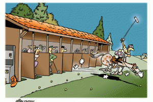 Golf : Le practice